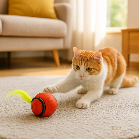 ChaseBall™ – Den smarta kattleksaken