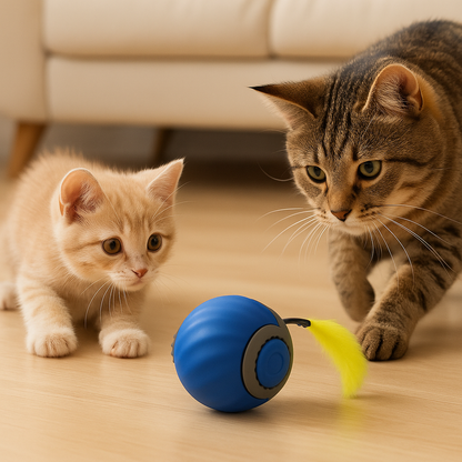 ChaseBall™ – Den smarta kattleksaken
