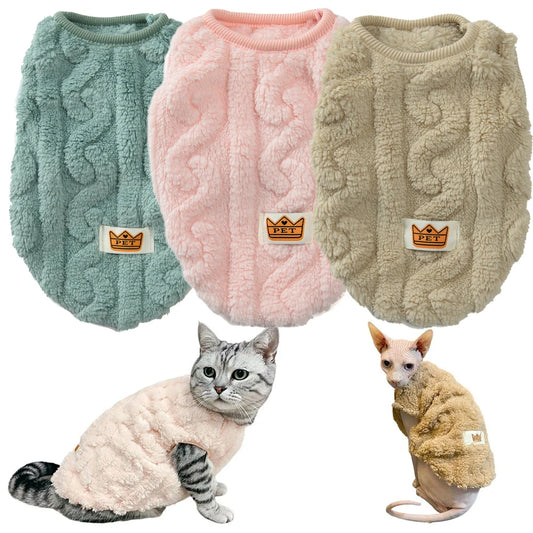 Mysig Fleece för Katt