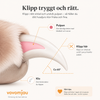 Klosax med LED-lampa för hund och katt