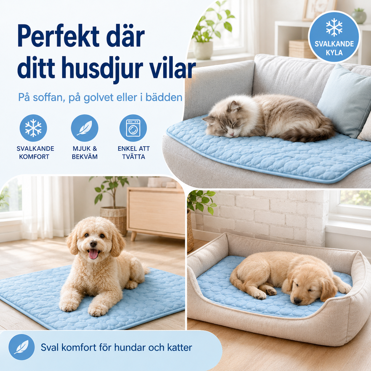 CoolRest™ Kylmatta för hundar och katt