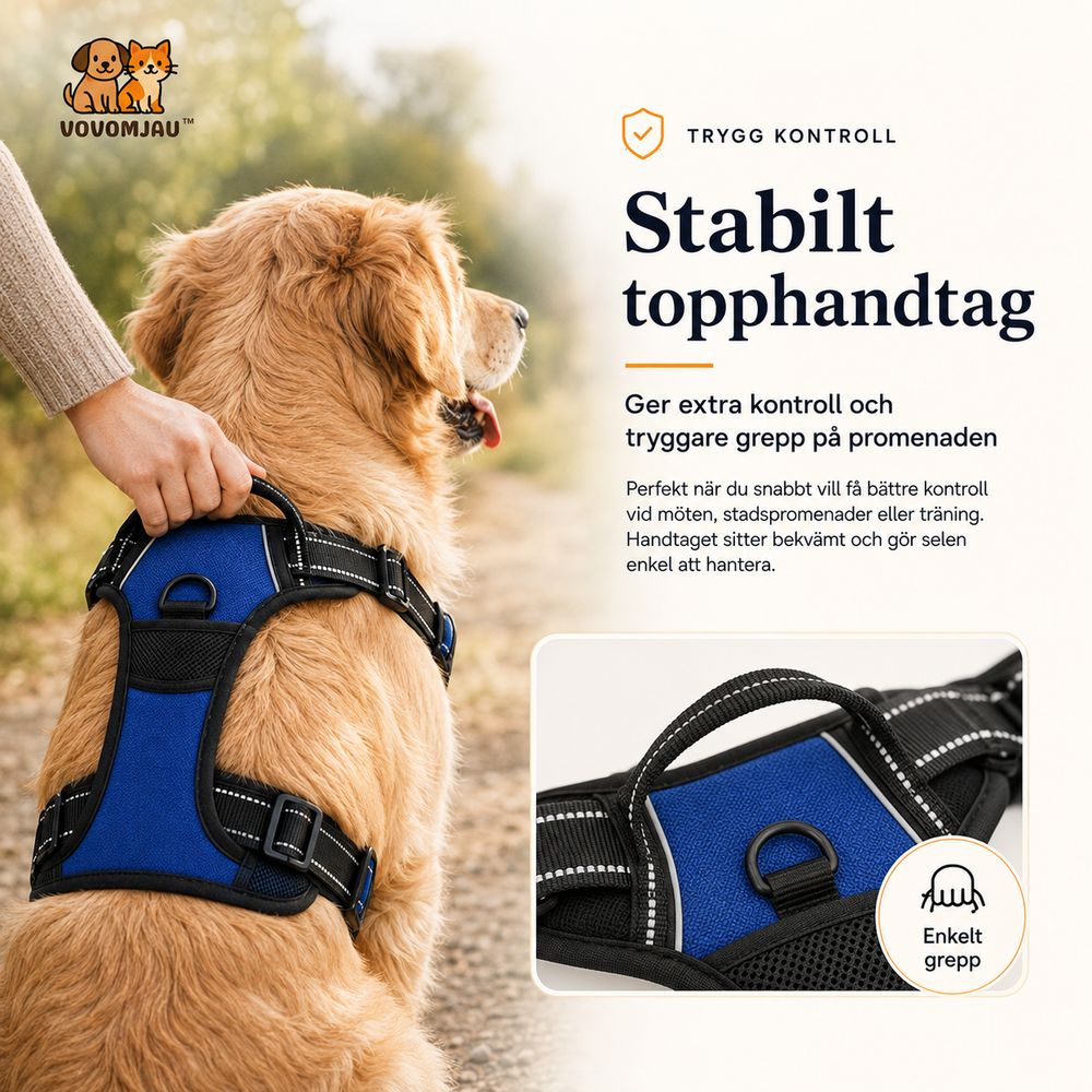 Reflekterande Hundsele för Dagliga Promenader